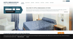 Desktop Screenshot of hotel-ambassadeur-paris.com