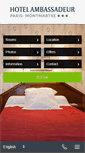 Mobile Screenshot of hotel-ambassadeur-paris.com